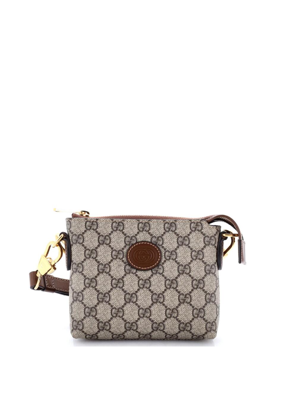 Gucci Interlocking G Patch Wristlet #298531G99B